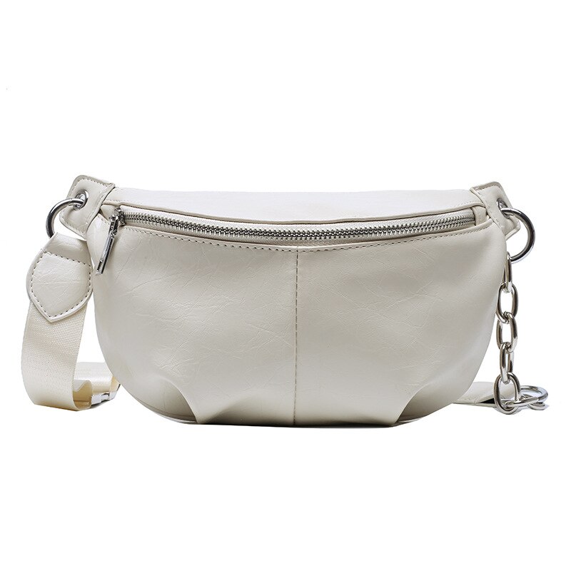 Mode Borst Tas Retro Schoudertas Messenger Bag Tassen Voor Vrouwen Handtassen Voor Vrouwen: WHITE