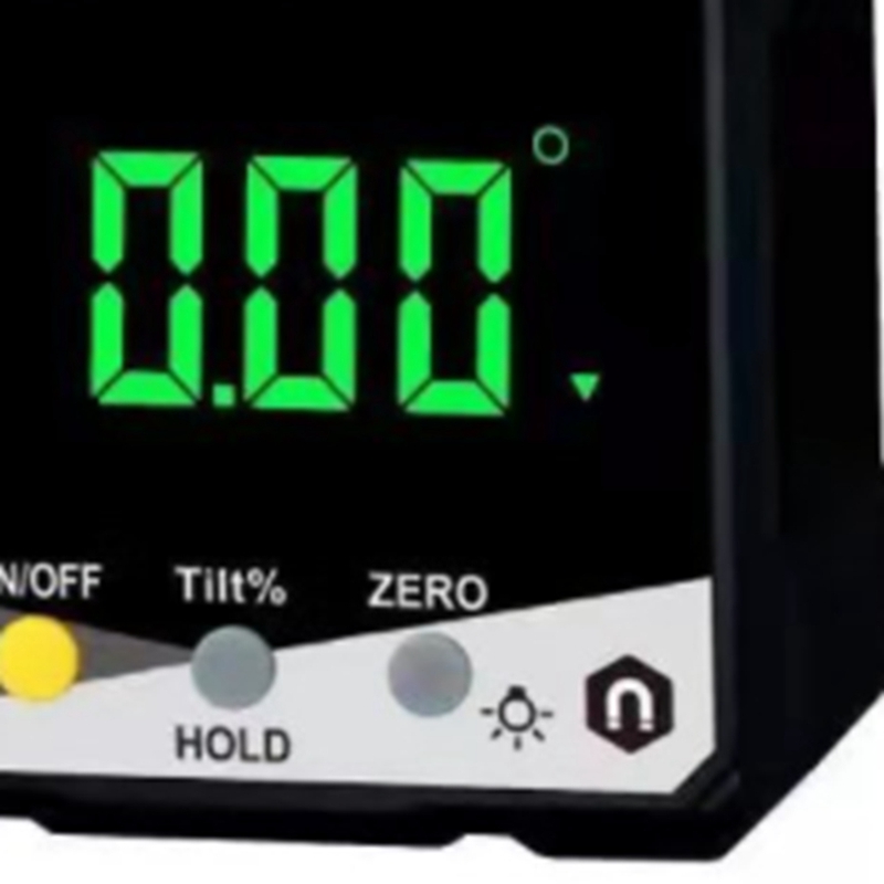 IP54 4X90°Digital Inclinometer LCD Backlight Protractor Slope Meter Angle Ruler Single-Side Electronic Goniometer