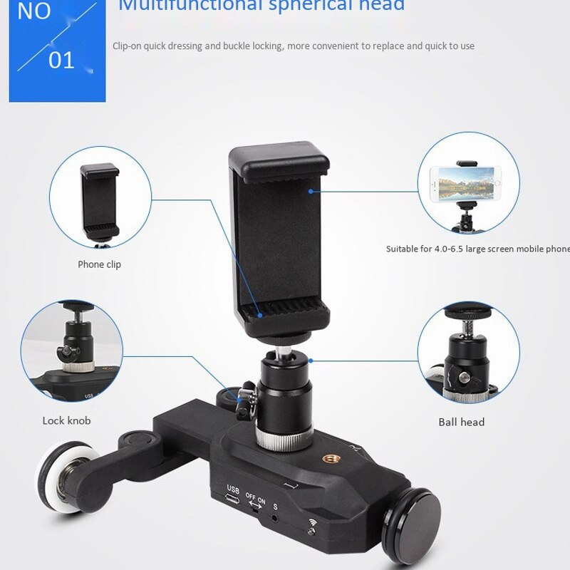 Cámara de Control remoto para coche SLR, cámara sin Espejo, GOpro, teléfono, fotografía y vídeo eléctrico inteligente