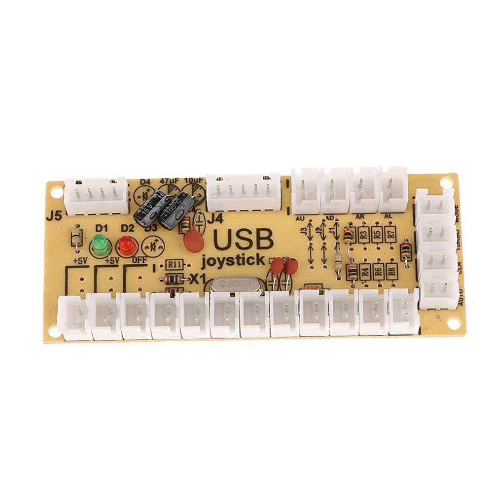 Codificador de Arcade USB, cero retardo, PC a Joystick, Cable de botón pulsador MAME Sanwa de 5 pines