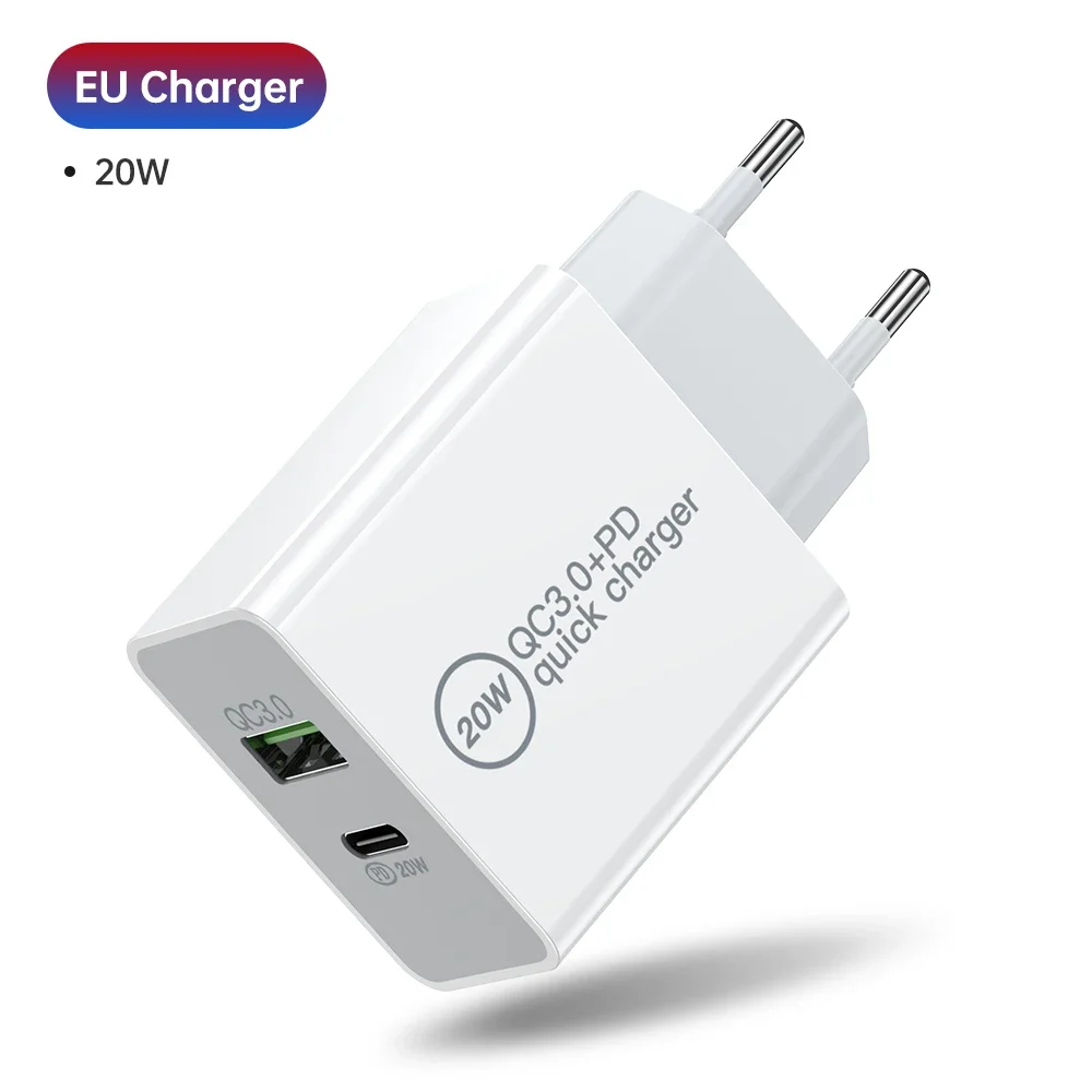 Aufu Usb Type C Oplader 20W Pd Usb C Snelle Oplader Voor Iphone Snel Opladen 4.0 3.0 Telefoon Oplader Voor Xiaomi Poco Huawei Ipad: IL