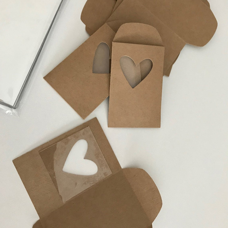 50 pz/lotto Finestra di Plastica Trasparente Fogli Adesivo Doppio-di lato Strisce di Schiuma Adesiva per FAI DA TE shaker Carte Che Fanno Abbellimento 2024