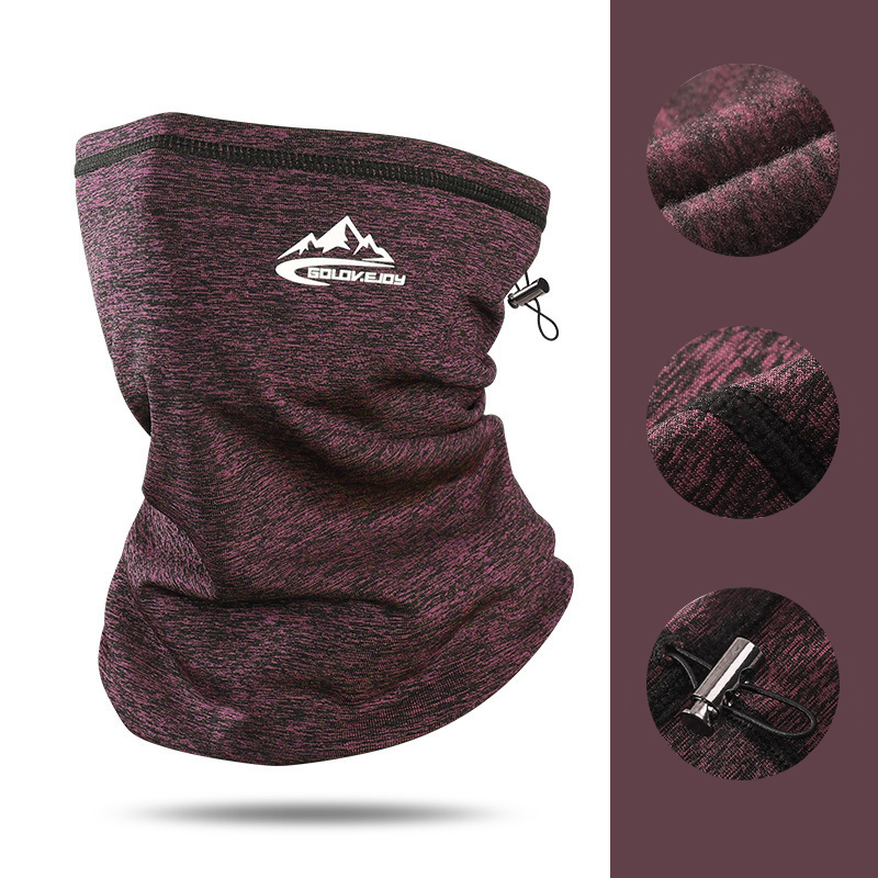 Cache-cou en polaire pour homme et femme, cache-nez thermique, couvre la moitié du visage, pour le cyclisme, le Snowboard, la randonnée, le Ski: B