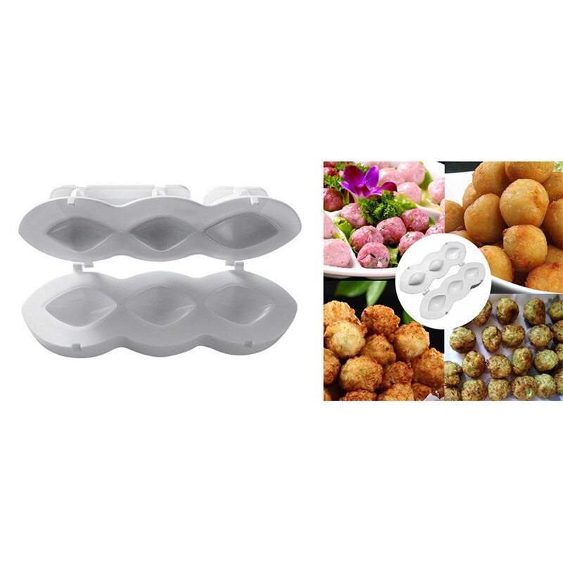 Kibbeh-Molde de prensa para hacer albóndigas, utensilio de cocina para hacer pan, carne picada, procesador, pastel, postres, tartas