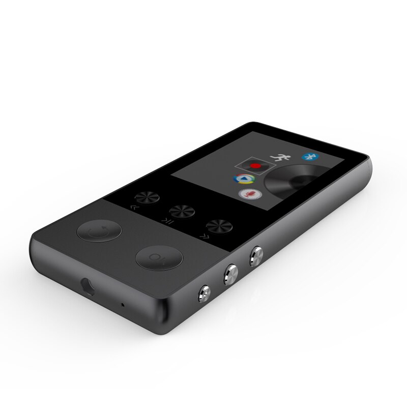 Reproductor Mp3 A5 PLUS Bluetooth, Walkman Mp4 para estudiantes, puede insertar tarjeta, MP3-Black ultrafino: Default Title