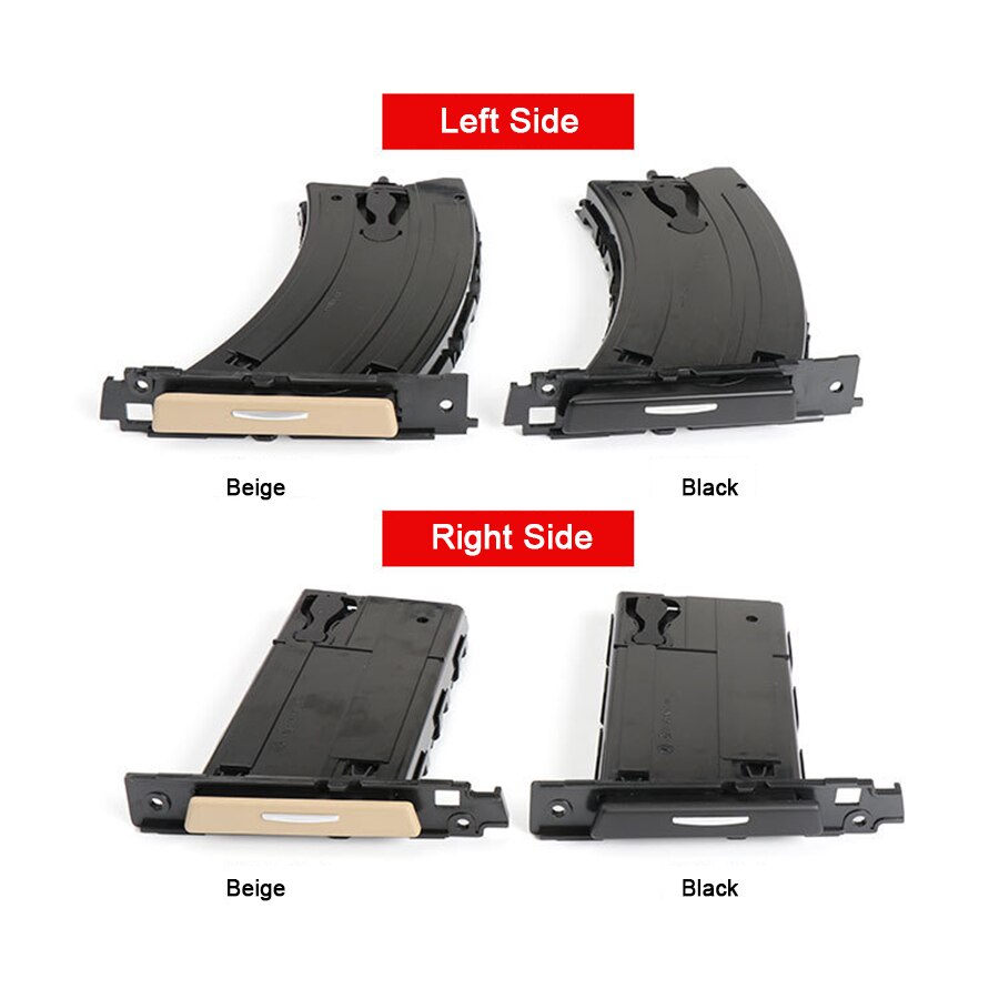Montaje de portavasos para coche, accesorio de color negro y Beige, para BMW Serie 3, E90, E91, 318i, 325i, 328i, 51459173463