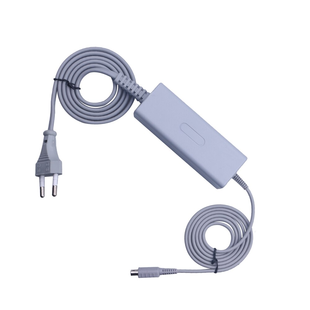 Adaptador de cargador de CA para Nintendo Wii U, controlador de mando, Joystick, fuente de alimentación de pared para el hogar para WiiU Pad, enchufe de EE. UU./UE,