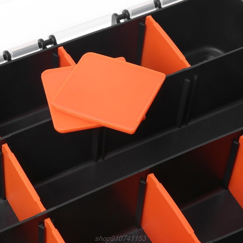 Plastic Hand Tool Storage Case Spanner Screwdriver Parts Hardware Organizer Box N09 20