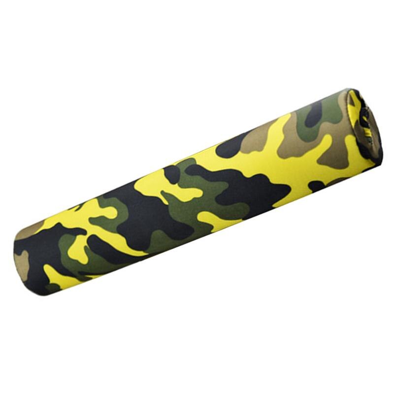 Thicken Lengthen Barbell Squat Pad Useful Neck Shoulder Protective Foam Bar Pad for Weight Lifting Fitness Workout (Camouflage Y