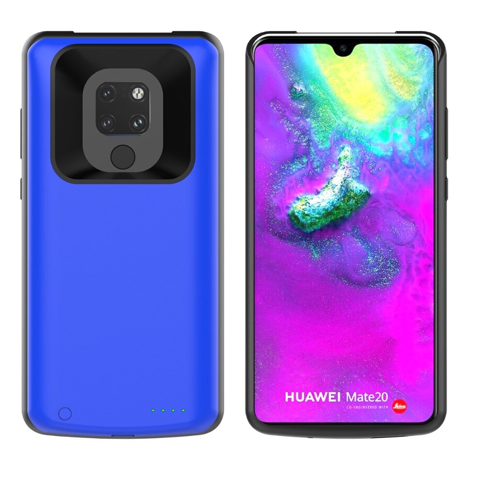 5000Mah Batterij Oplader Telefoon Case Voor Huawei Mate 20 Externe Battery Backup Charger Power Bank Beschermende Telefoon Cover