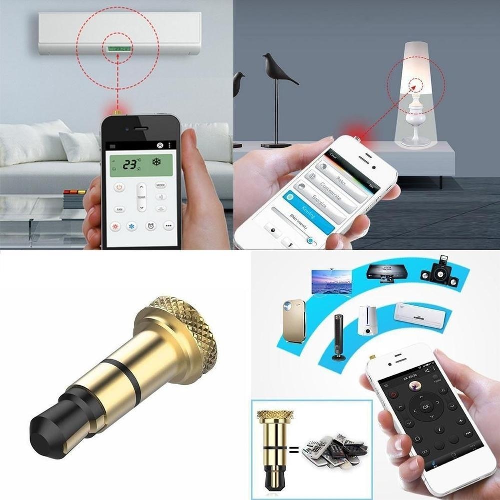 Mini Infrarood Draadloze Afstandsbediening Voor Telefoon Xiaomi Voor Iphone Jack Aux 3.5 Mm Smart Control Infrarood Afstandsbediening Univers s4T0