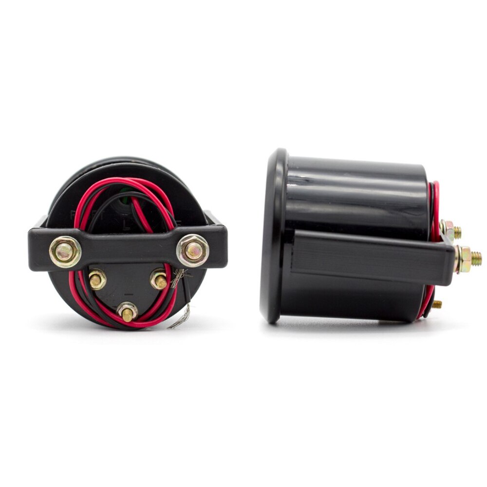 2" 52mm 12V Auto Water Temp Gauge 40~120 ℃ Blue Or White LED Light Temperature Meter With Temp Sensor For 4 6 8 Cylinder