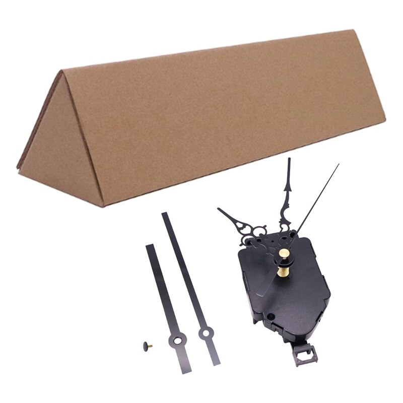 DIY Wall Clock Pendulum Movement Mechanism with Hands Quartz Repair Shaft Also for Craft Clock Frameless Floor Clock
