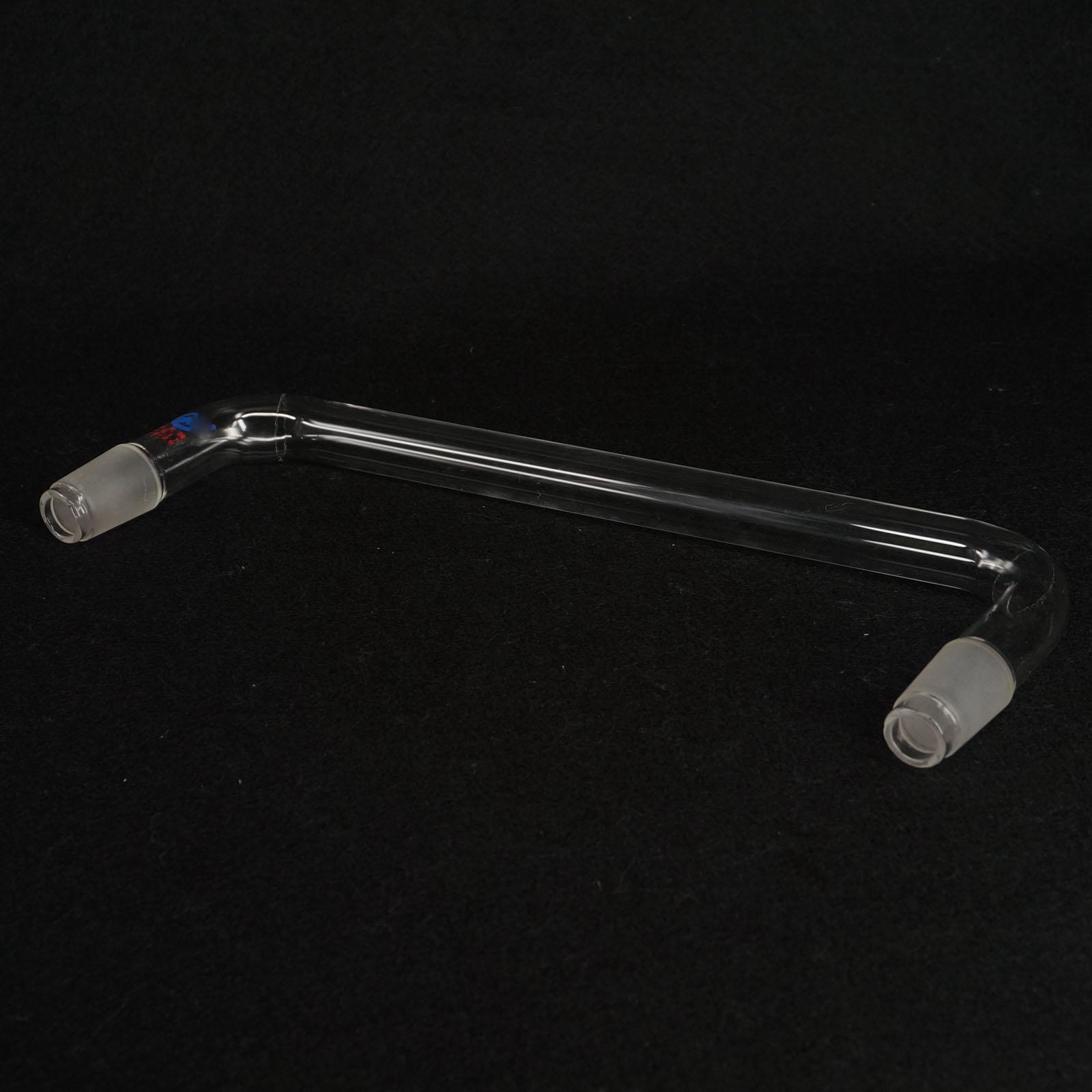 24/29 Joint 105to 75Lab Glass Distillation Adapter Bend Tube Degree Ware