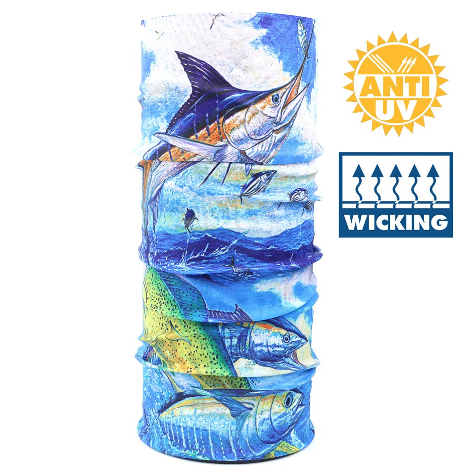 Maximumcatch multi funksjon fiske skjerf 3d digital skrive ut fiske hodeplagg anti-uv fiske bandana fiske pannebånd