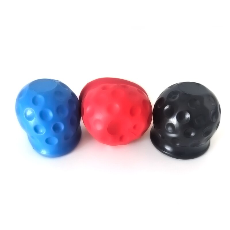 4 färger universal 50mm dragkrok kullock släpvagn kulskydd dragstångsskydd drag släp dragkula skydda biltillbehör