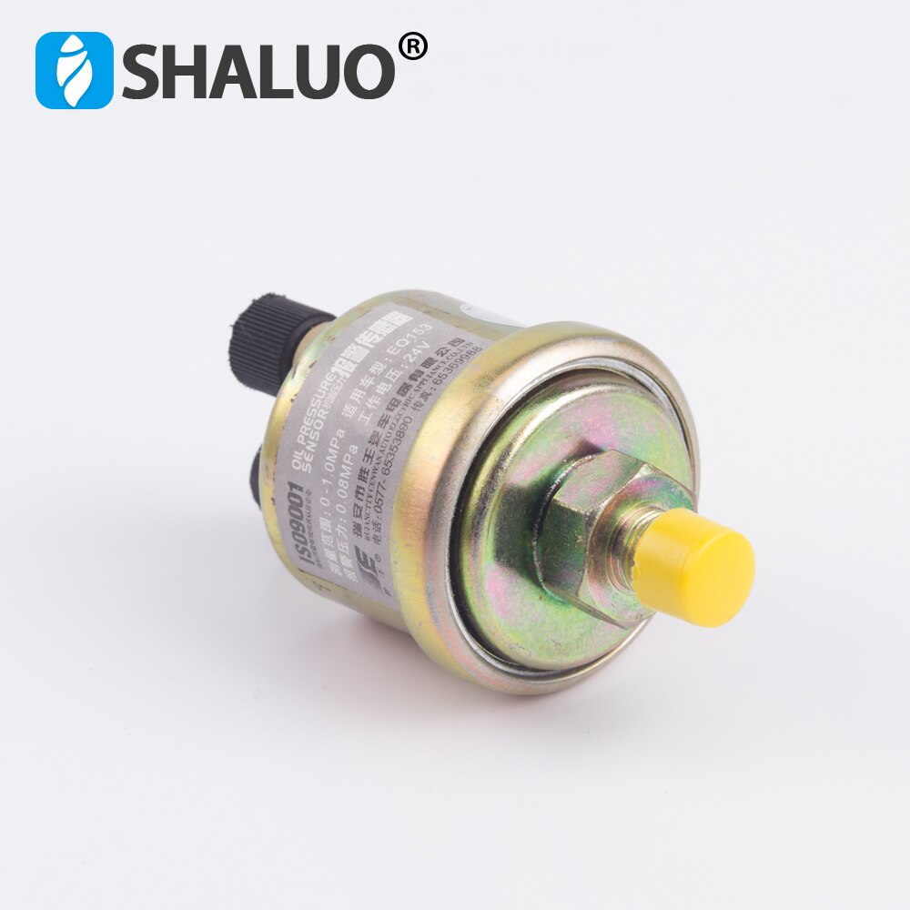 10mm Oil pressure sensor EQ153 Alarm pressure plug 0.08MPa Stepping motor sensor electronic components transmitters 6-24V 0-1MPa