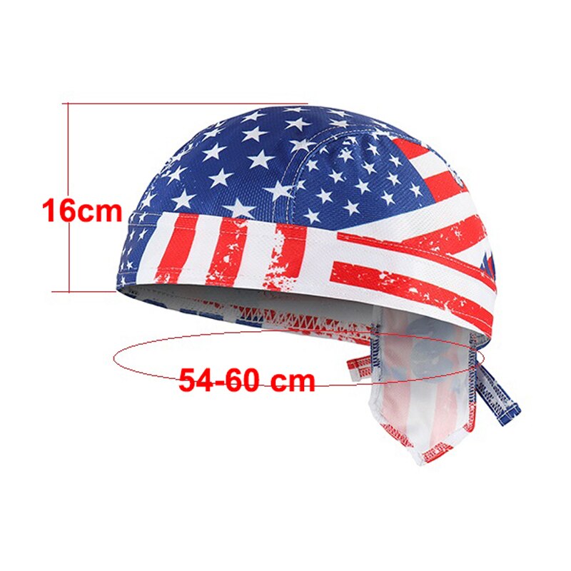 ARSUEXO multicolores Ciclismo gorra verano transpirable Bandana Ciclismo al aire libre deporte bicicleta Bandana hombres secado rápido cabeza bufanda