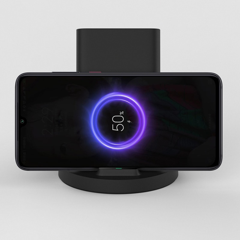Xiaomi vertikales kabelloses ladegerät 20w max blitzladung qi-kompatibel mehrere sichere ständer horizontal für  mi 9 (20w)  mix 2s
