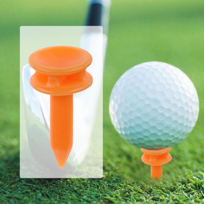 100Pcs Mini Golf Tees Plastic Golf Nail Limit Pin Outdoor Golfer Accessory Golf Tees Golf Training Aids Golfer