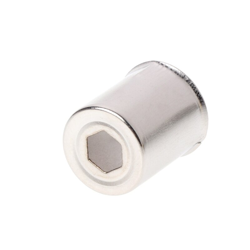 13 Mm Diameter Stalen Cap Magnetron Vervanging Ronde Gat Magnetron Silver Tone 14.5 Mm Diameter 5 Stks/set