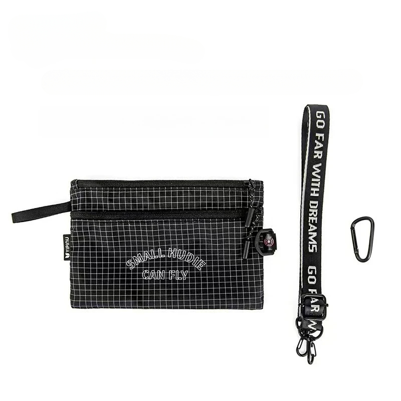 Lätt nylonmaterial rese-id-väska passväska rfid stöldskyddande bankkortsväska: Default Title