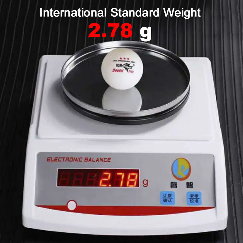 Genuine DOUBLE FISH V40+ 3 Star 30Pcs Ping Pong Ball Seamed ABS Material Table Tennis Balls ITTF Standard Ping Pong Balls