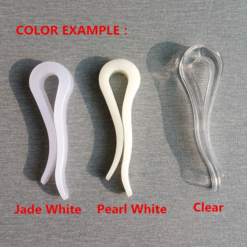 Plastic Clear Fasten Gripping Clamp Small Clip Uneven For Apparel Garment Clothing Shirt Package Accessories 1000pcs
