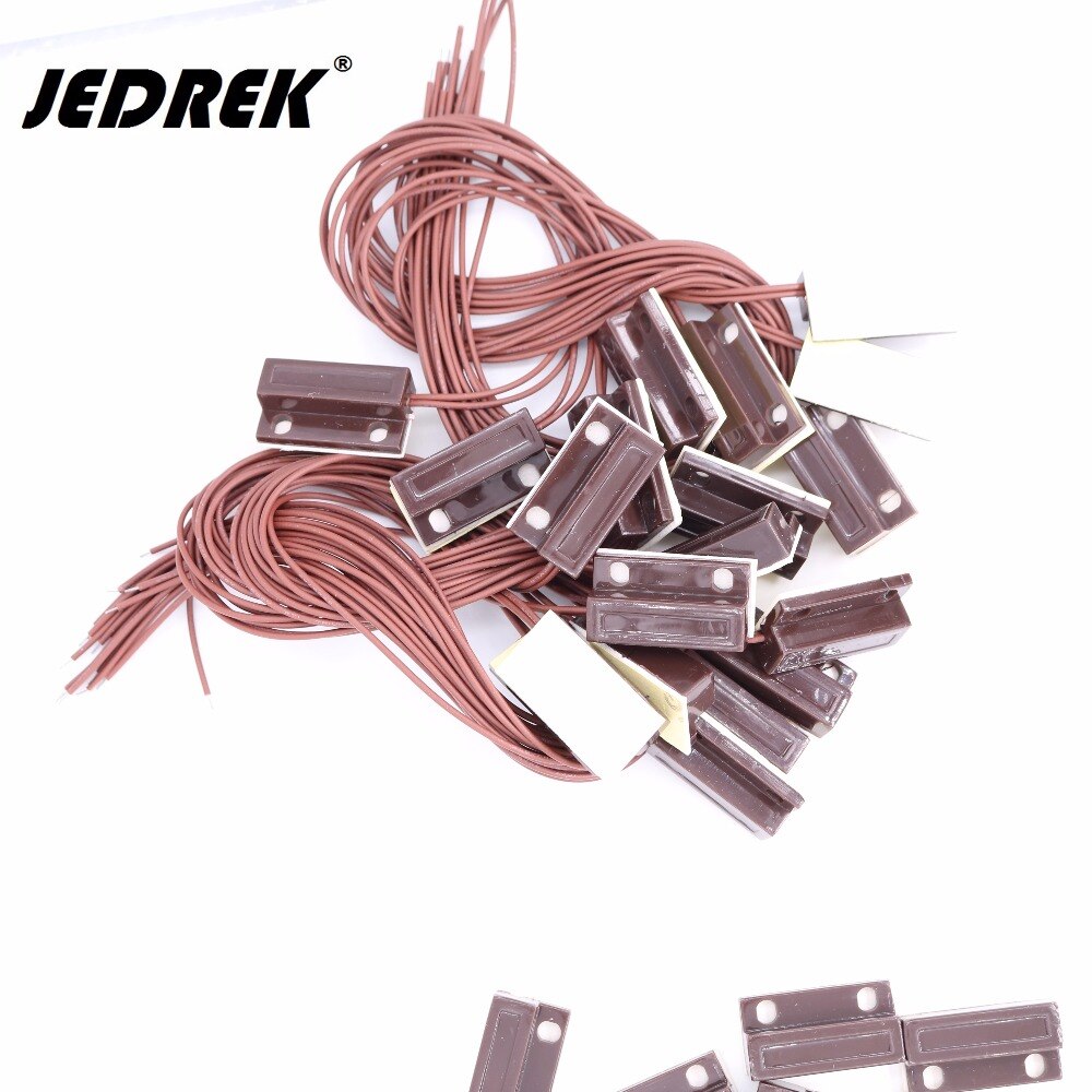 NC model Door Magnetic sensor switch Fire retardant ABS shell With double-sided adhesive doors windows Cabinet access control