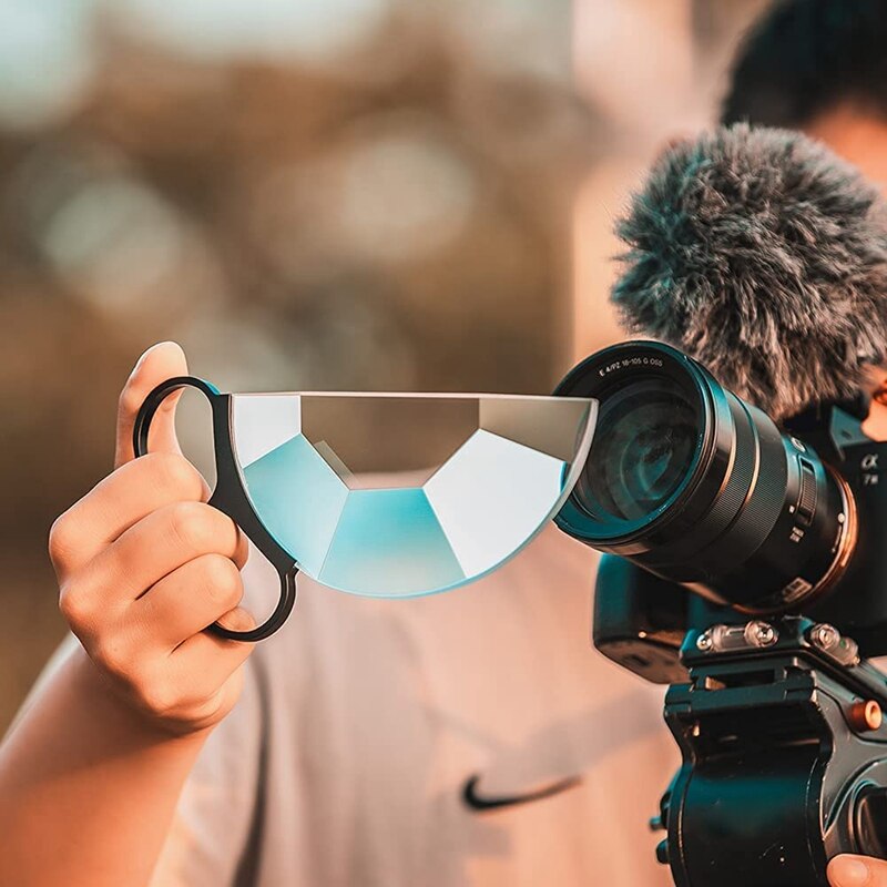 Filtros de cámara, lente de prisma de caleidoscopio de mano, filtro de vidrio Semicircular FX de 150Mm para todas las cámaras