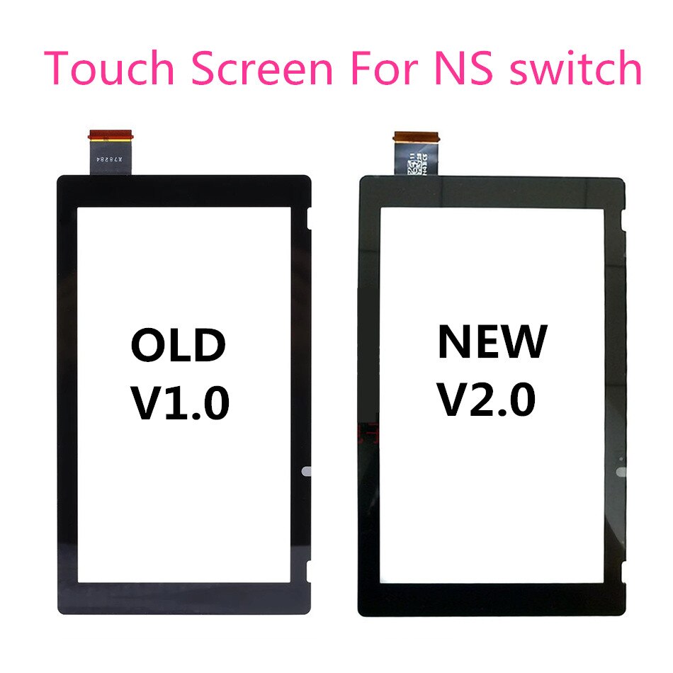 Lcd Touch Screen Digitizer Outer Glass Panel Front Gevoelige Duurzaam Vervanging Voor Nintendo Switch Ns Schakelaar Lite