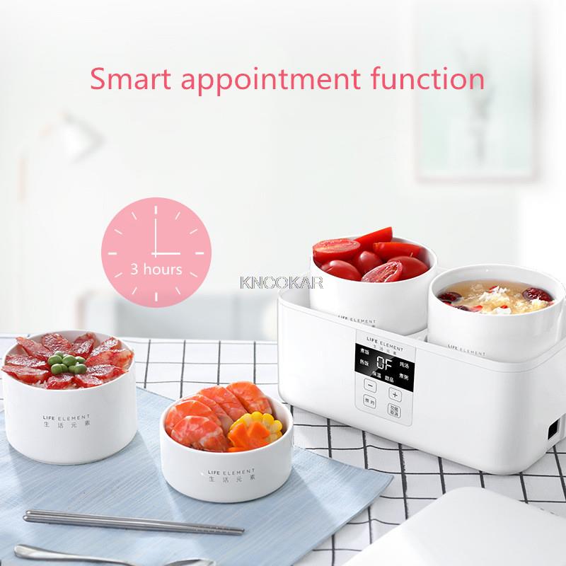 Intelligent automatisk elektrisk madkasse lille multifunktionskomfur familie aftale timing smart touch lcd-skærm