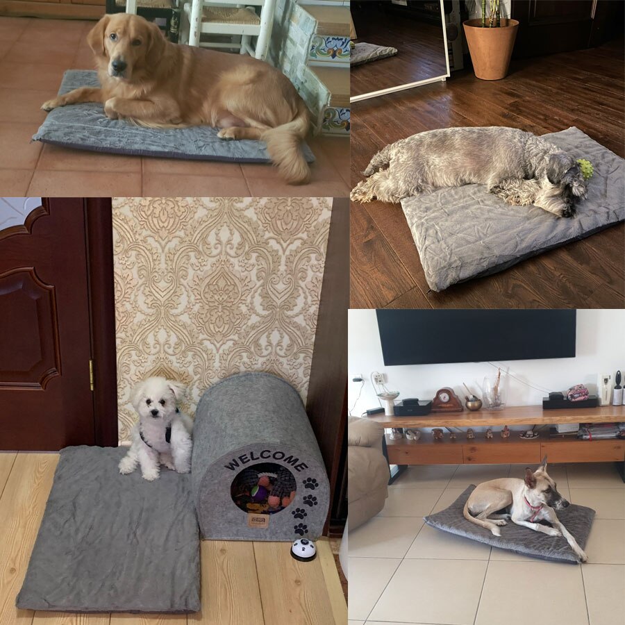 Iso koiran sänky matto ortopedinen muistivaahto koirakoti irrotettava pestävä ylellinen koiran vuodesohva pienille keskikokoisille suurille lemmikkitarvikkeille
