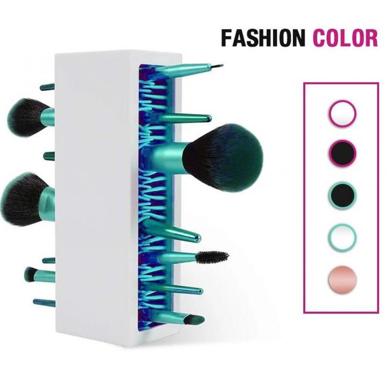 Silicone Makeup Brush Holder Dust-proof Brush Box Makeup Holder Women Brush Organizer Cosmetic Storage Makeup Case Makeup Tools