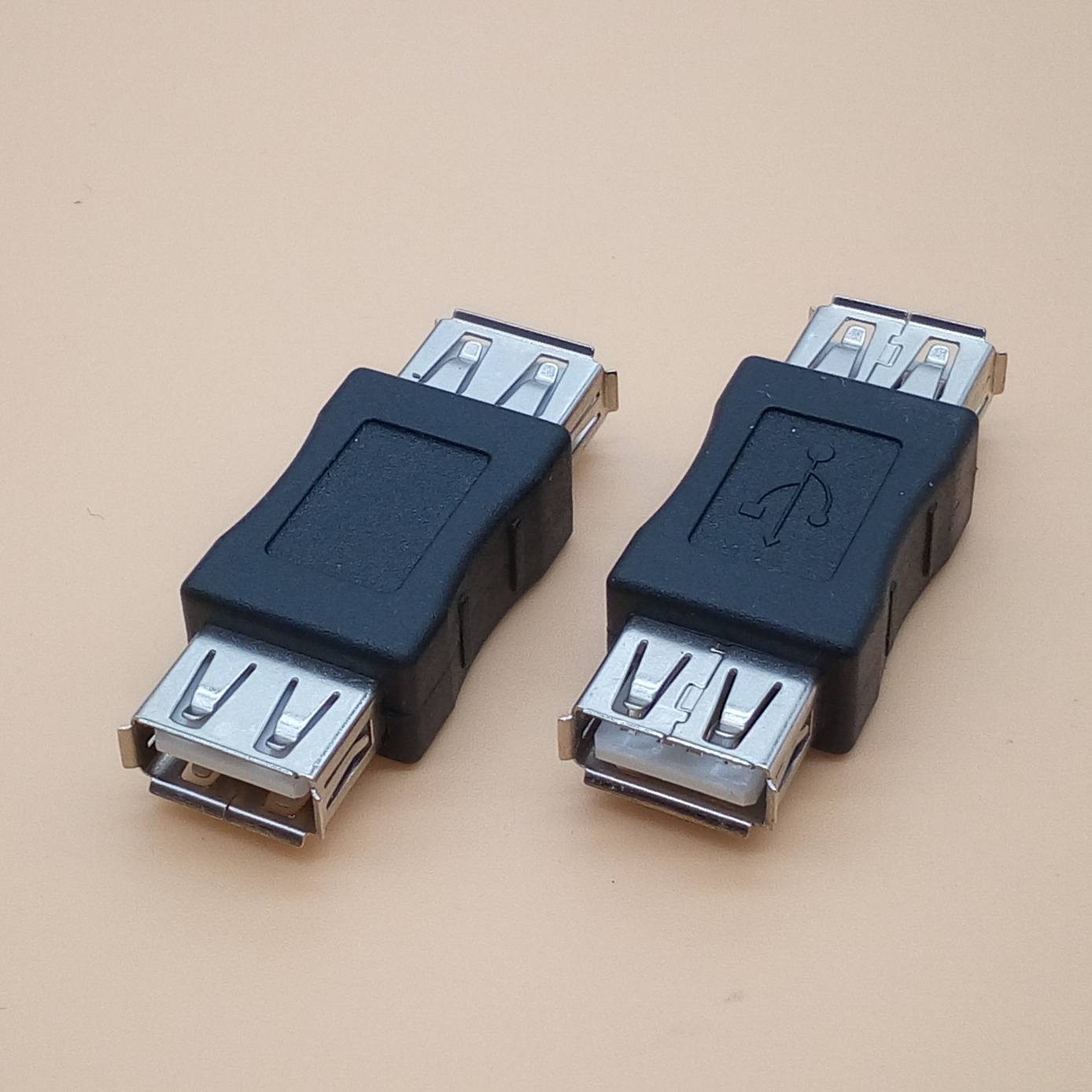 5 stks USB 2.0 Type EEN Vrouw tot Vrouw Koppeling USB Adapter Connector F/F Converter
