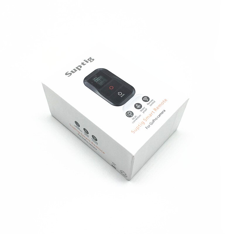 Suptig vedenpitävä wifi -kaukosäädin gopro hero 6 hero 5 4 3+ 3 / 4 session 5 session kamera gopro hero 8 7 black fusion