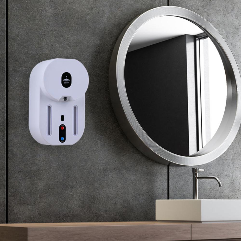 600ML Automatic Sensor Soap Dispenser USB Charging Intelligent Induction Hand Sanitizer Spray Liquid Foam Kitchen Bathroom Tools