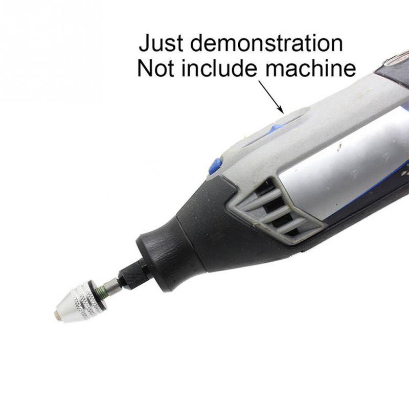 Portabrocas para MANGO giratorio, tiradores redondos eléctricos, aleación de aluminio transformable Manual sin llave para amoladora eléctrica, máquina de clavos