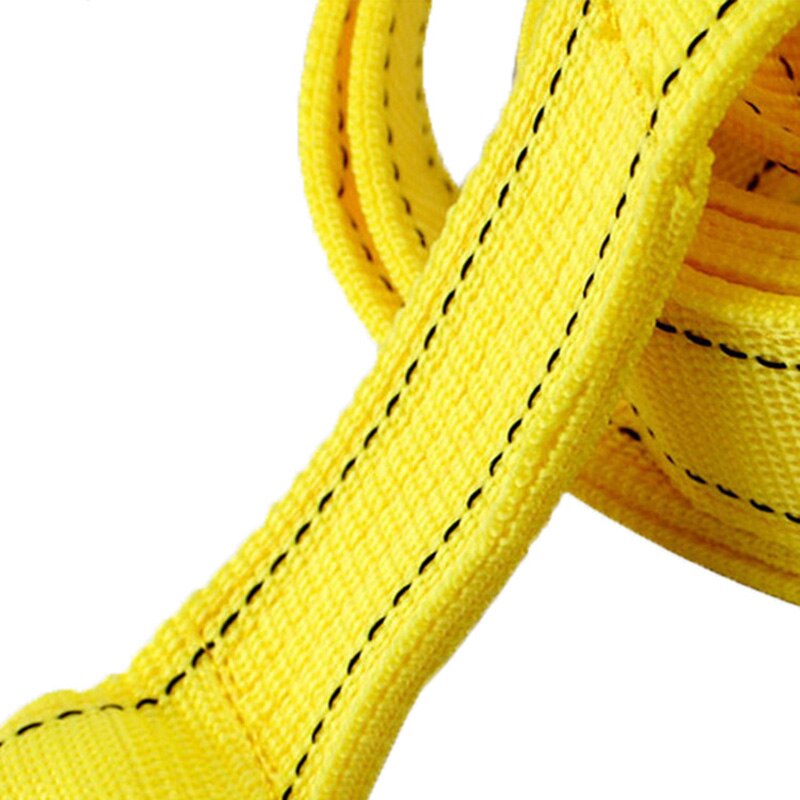 Heavy Duty Towing Rope 4 Meters 5 Tons Capacity with Alloy Steel Hooks for Pulling Cars M8617
