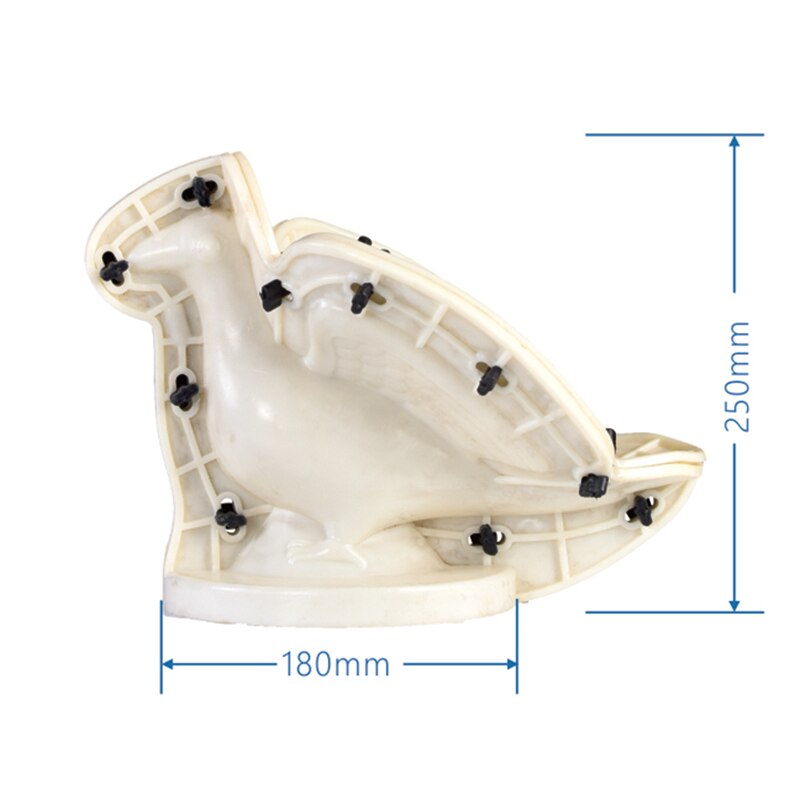 Bird statue decorative concrete molds
