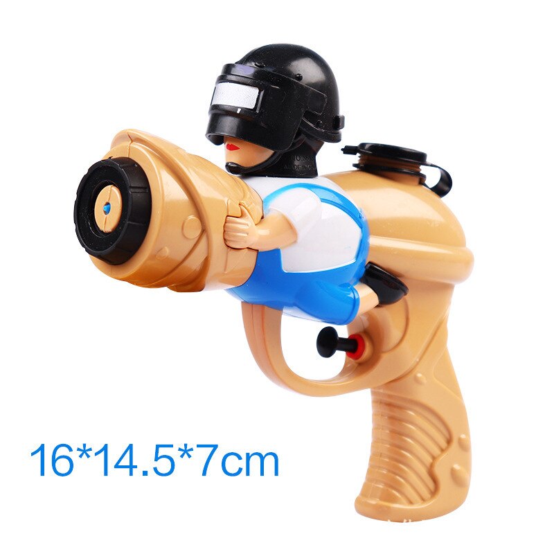 Children Beach Toy Boys and Baby Water Play with Water Outdoor Bath Swimming Cartoon Piggy  Water: Level Three Head Water Gun