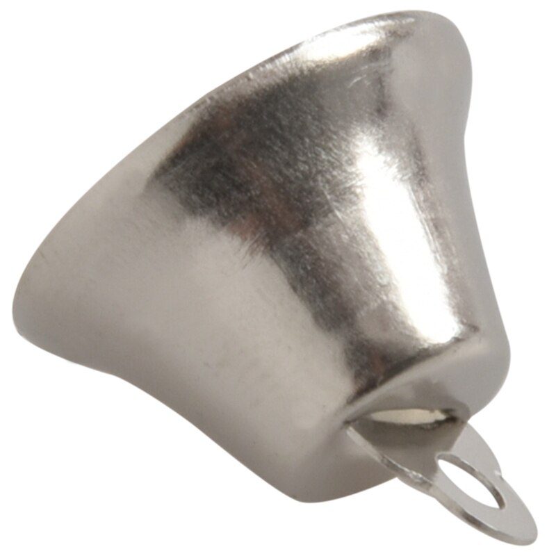 100 Silver 1.6cm Liberty Jingle Bells for Crafts | Craft Bells