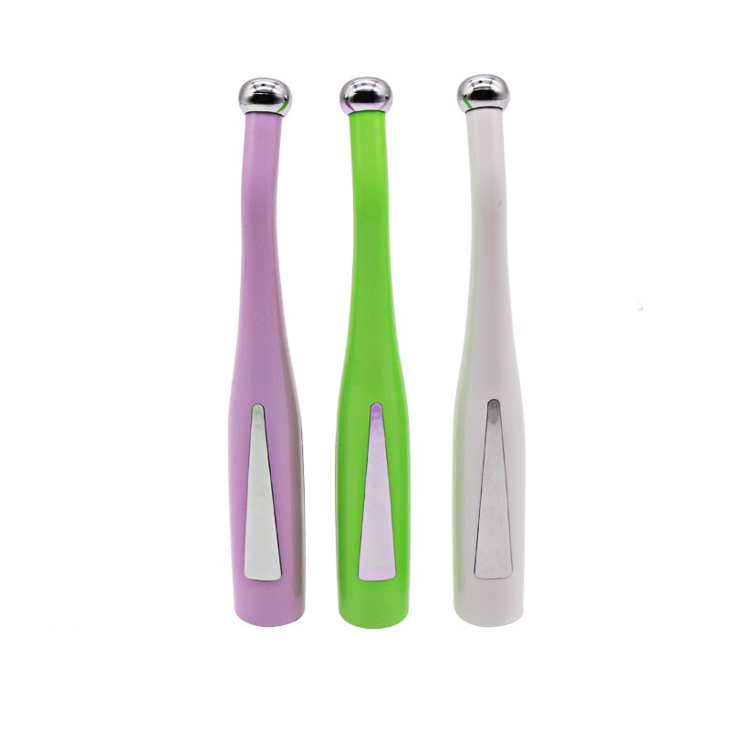 Persoonlijke schoonheidsverzorging mini elektrische vibrerende anti-rimpel oogmassage pen: Paars