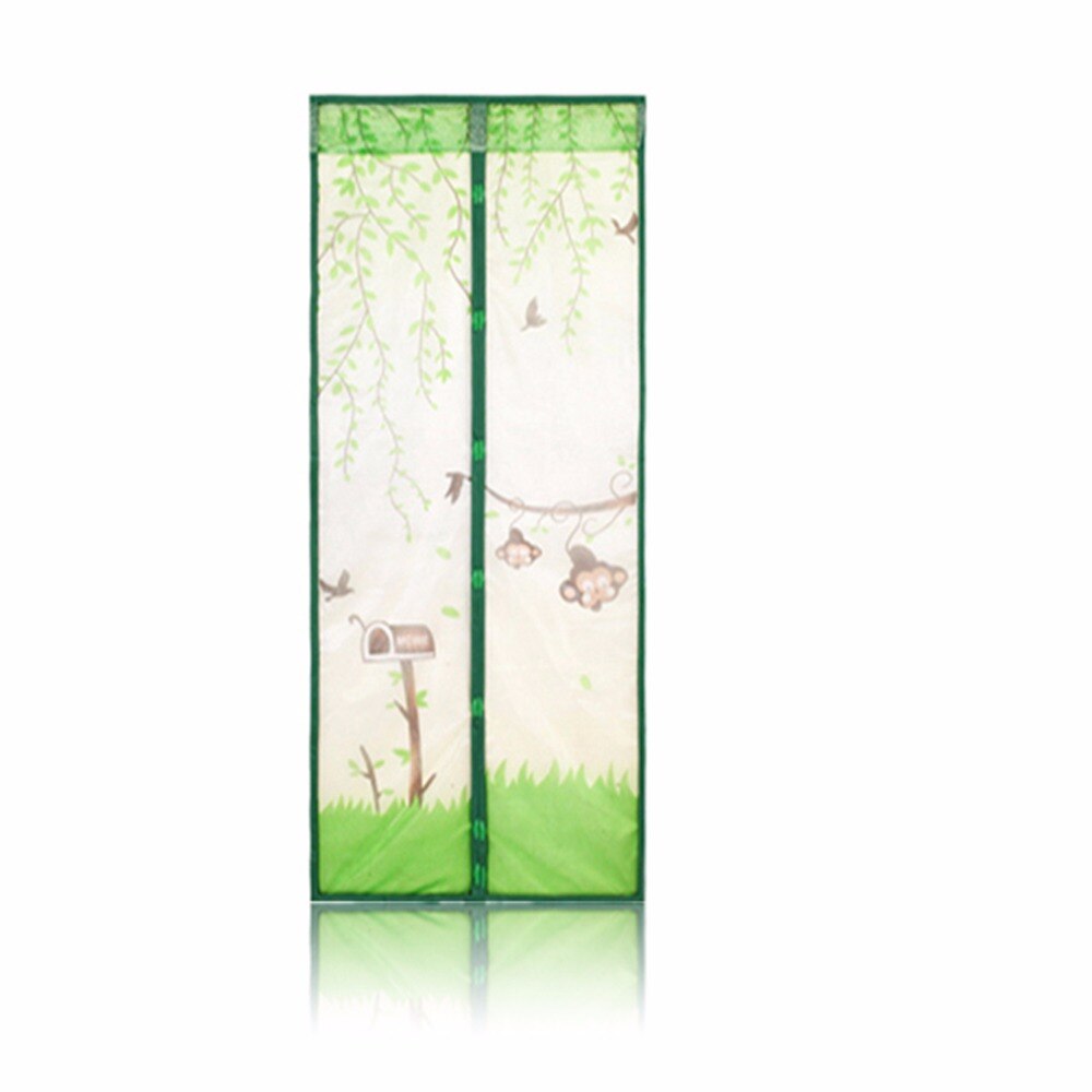 4 couleurs magnétique maille écran porte moustiquaire rideau protéger des insectes 90*210cm/100*210cm directe