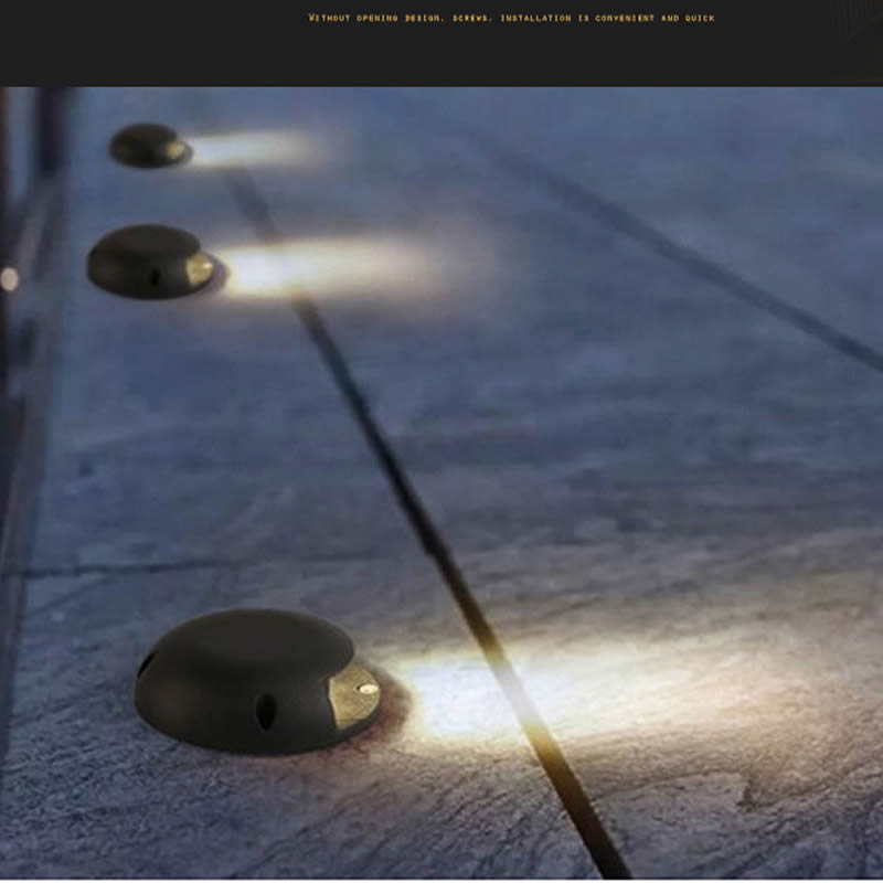 Led ulkona maanalainen valo puutarha piha-aita portaat led kannen kaide porrasvalot lamput 110v- 220v merkkivaloa