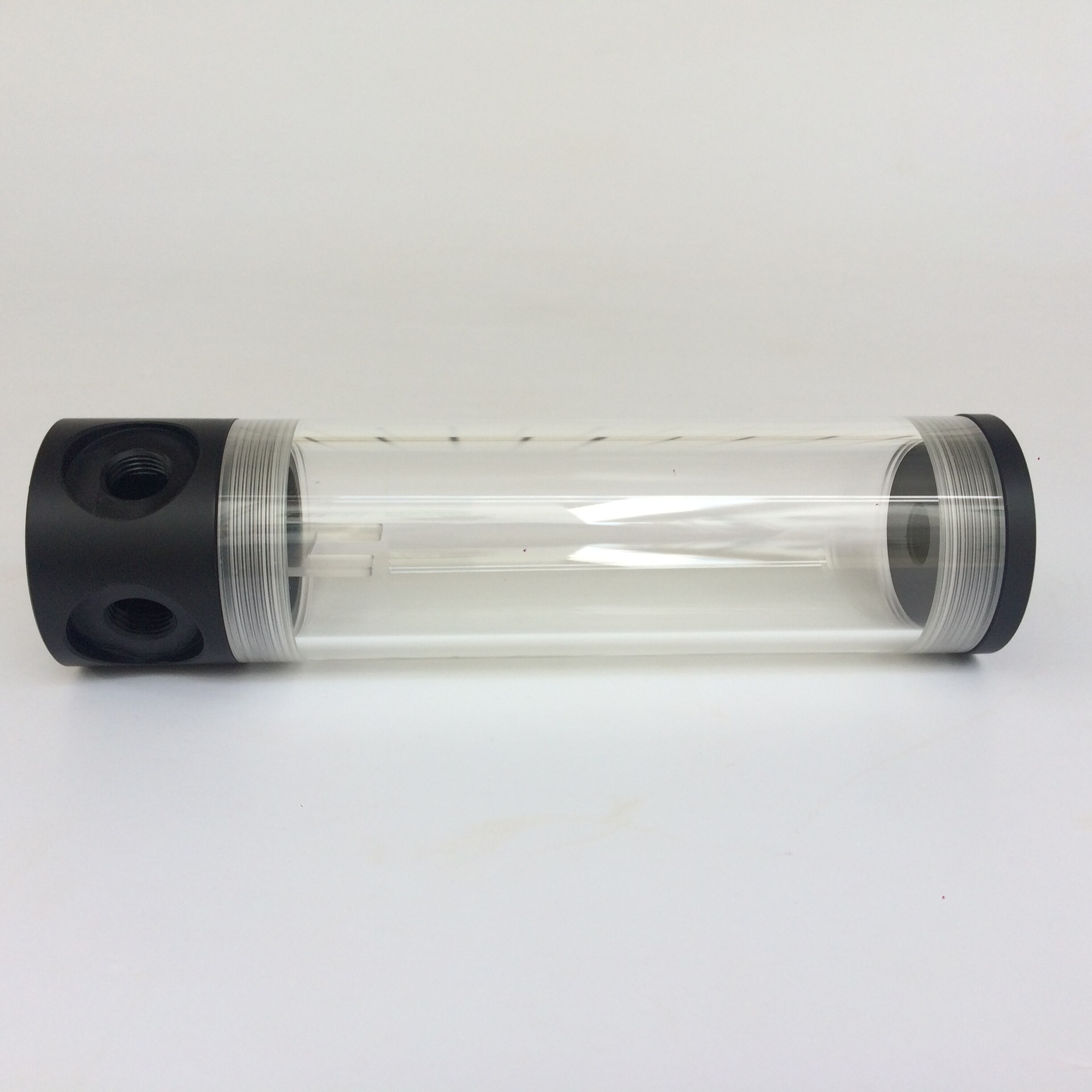 DIY 110mm Straight mouth Computer cylindrical water tank Acrylic water tank