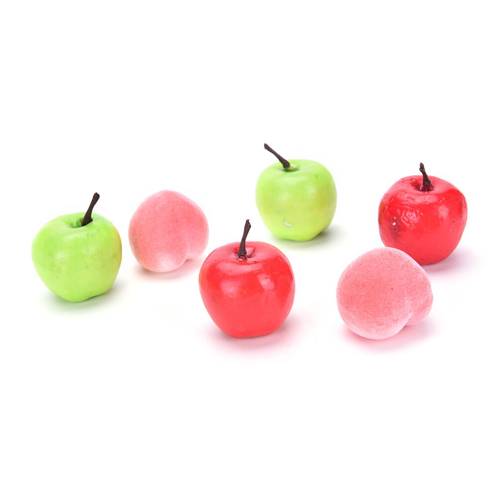 10PCS Artificial Decorative Plastic Fruit Home Decor Garden House Kitchen