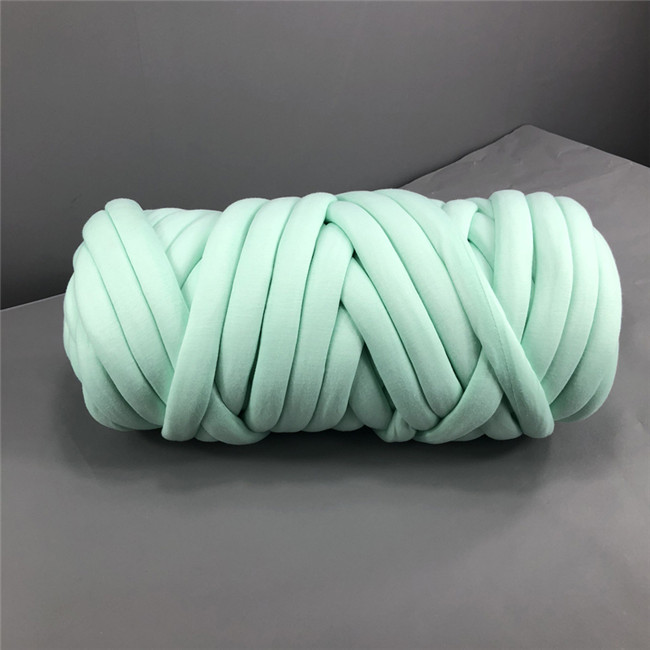 Fil de laine Super épais pour tricot, bras Super encombrant, couverture tricotée, fil Super épais pour tricot, Crochet, tapis, chapeaux: green