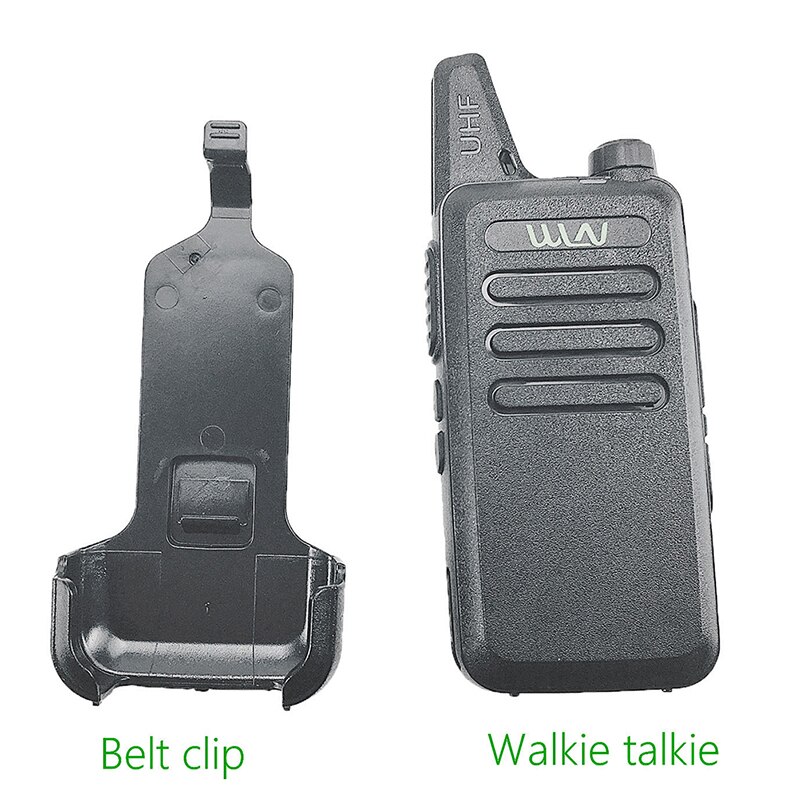 WLN KD-C1 Black 16 Channel Walkie Talkie Ham Radio UHF 400-470MHz MINI-Handheld