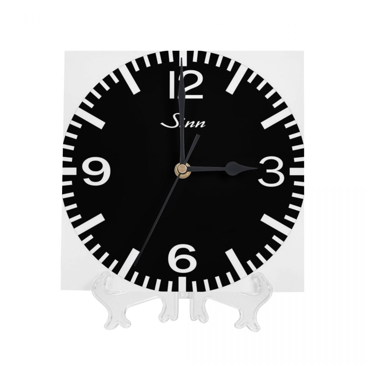 Sinn 556 Minimal Watches Wall Decor Room Wall Clock Timepiece Metal Wall Decor Wall Clock 3Dclock: M